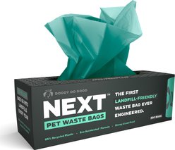 Doggy Do Good NEXT Grab & Go Bags Single Roll, Unscented, 300 count