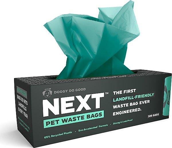 Show full view: Doggy Do Good NEXT Grab & Go Bags Single Roll, Unscented, 300 count slide 1 of 9