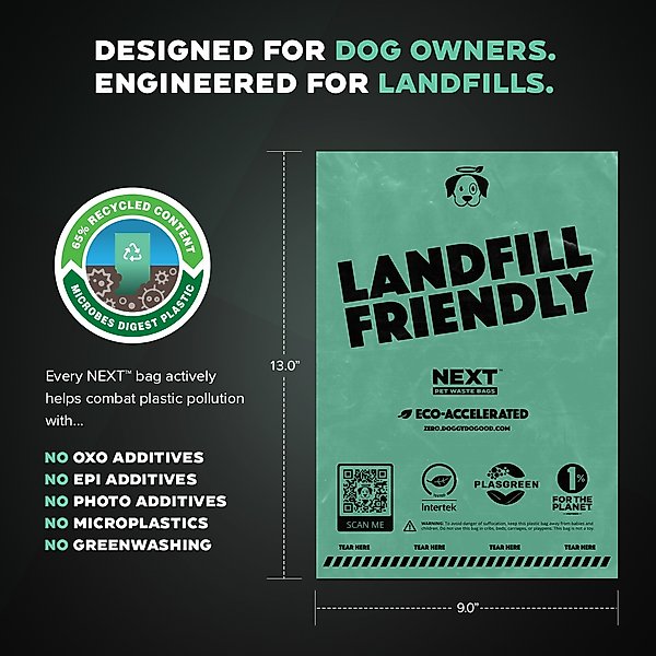 Show full view: Doggy Do Good NEXT Grab & Go Bags Single Roll, Unscented, 300 count slide 7 of 9