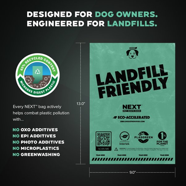 Show full view: Doggy Do Good NEXT Pet Waste Bags Refill Rolls, Unscented, 240 count slide 7 of 8