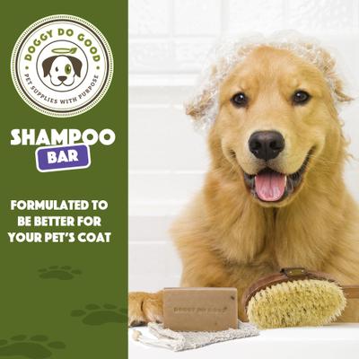 Show full view: Doggy Do Good Sensitive Formula Oatmeal & Honey Shea Butter Dog Shampoo Bar, 5-fl oz slide 2 of 9