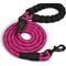 Show in main carousel: Doggy Tales Braided Dog Leash, 5-ft, Hot pink slide 1 of 3
