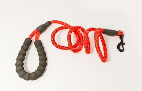 Show full view: Doggy Tales Braided Rope Dog Leash, 5-ft long, Red slide 5 of 10