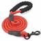 Show in main carousel: Doggy Tales Braided Rope Nylon Reflective Training Dog Leash, 15-ft long, 3/8-in wide, Red slide 1 of 3