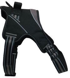 Doggy Tales Patented Hart Dog Harness, Gray, 35