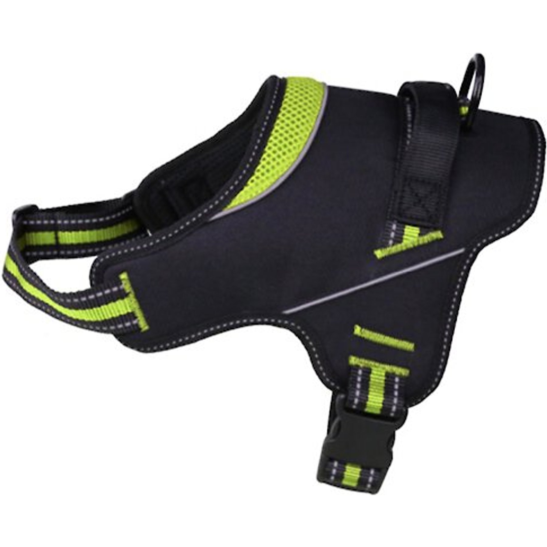 Doggy Tales Patented Hart Dog Harness, Lime, 50