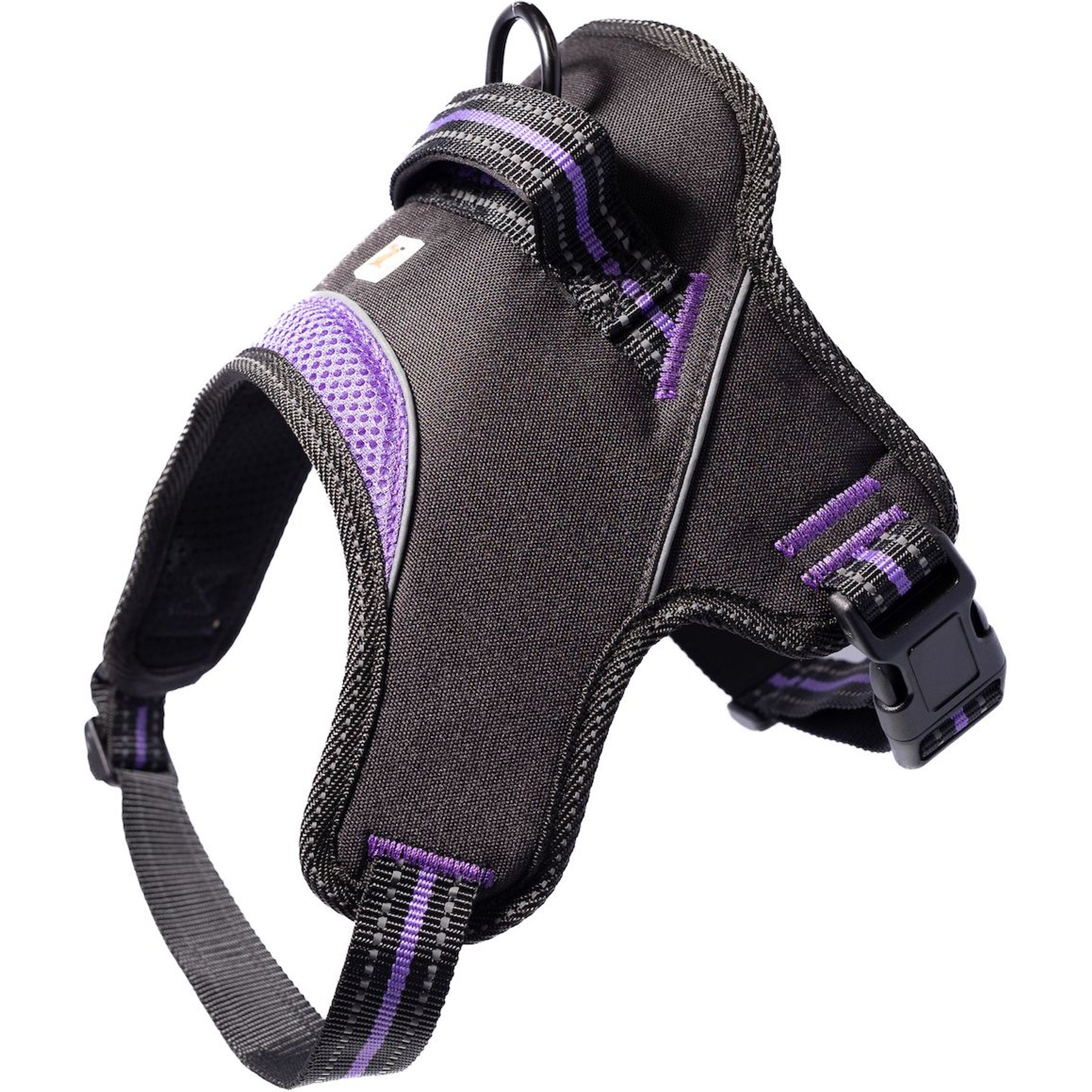 Doggy Tales Patented Hart Dog Harness, Purple, 45