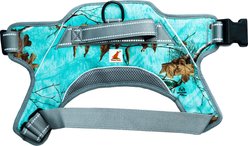Doggy Tales Patented Realtree Hart Dog Harness, Sea Glass, 50