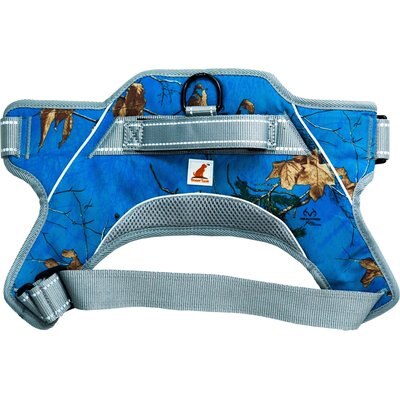 Doggy Tales Doggy Tales Patented Realtree Hart Dog Harness, Surf Blue, 60