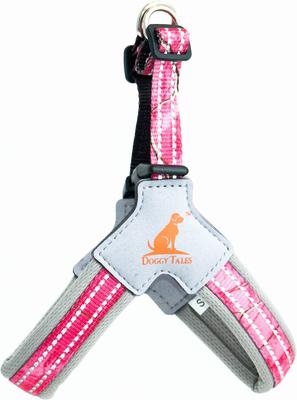 Show full view: Doggy Tales Realtree Step In V Dog Harness, Paradise Pink, XX-Large slide 5 of 5