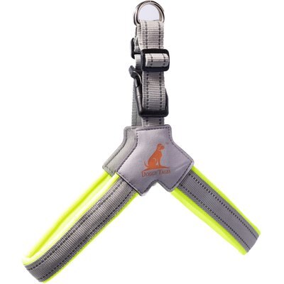 Doggy Tales Doggy Tales Step In V Dog Harness, Lime, Medium