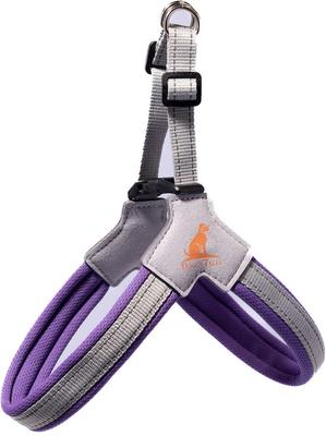 Show full view: Doggy Tales Step In V Dog Harness, Purple, Small slide 4 of 5