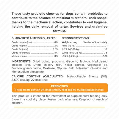 Show full view: DoggyRade Prebiotic Chicken Soft & Chewy Dog Treats, 3.53-oz pouch slide 9 of 9