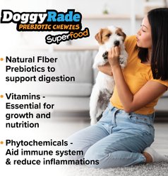 DoggyRade Prebiotic Superfood Chicken Liver, Sweet Potato & Pumpkin Soft & Chewy Dog Treats, 3.53-oz pouch slide 2 of 8