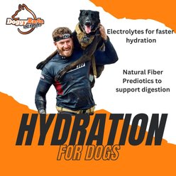 DoggyRade Unleashed Hydration + Prebiotics Sport Drink Chicken Flavored Digestive Supplement for Dogs, 8.4-oz pouch slide 2 of 7