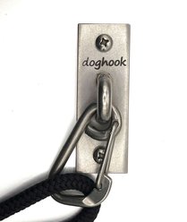 Doghook Slim Dog Leash Wall Hook with Clip