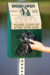Dogipot Aluminum Dog Waste Bag Dispenser