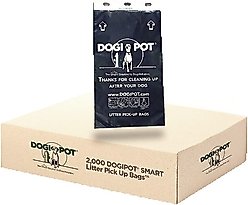 Dogipot Header Pak Litter Pick Up Bags, 2,000 count