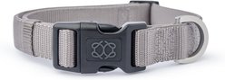 DOGISTRY Adjustable City Dog Collar, Steel, Medium: 13 to 20-in neck, 3/4-in wide