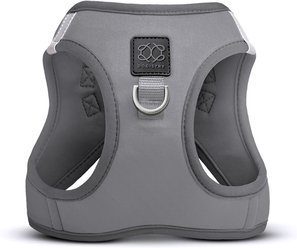 DOGISTRY SoHo Step-In Dog Harness, Steel, Large: 16 to 18-in chest