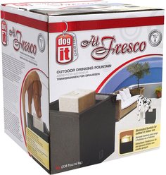 Dogit Design Alfresco Outdoor Drinking Plastic Fountain, 338-oz slide 2 of 6