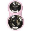 Dogit Stainless Steel Double Dog Diner – X-Large Elevated Feeder With Two Bowls - View #4