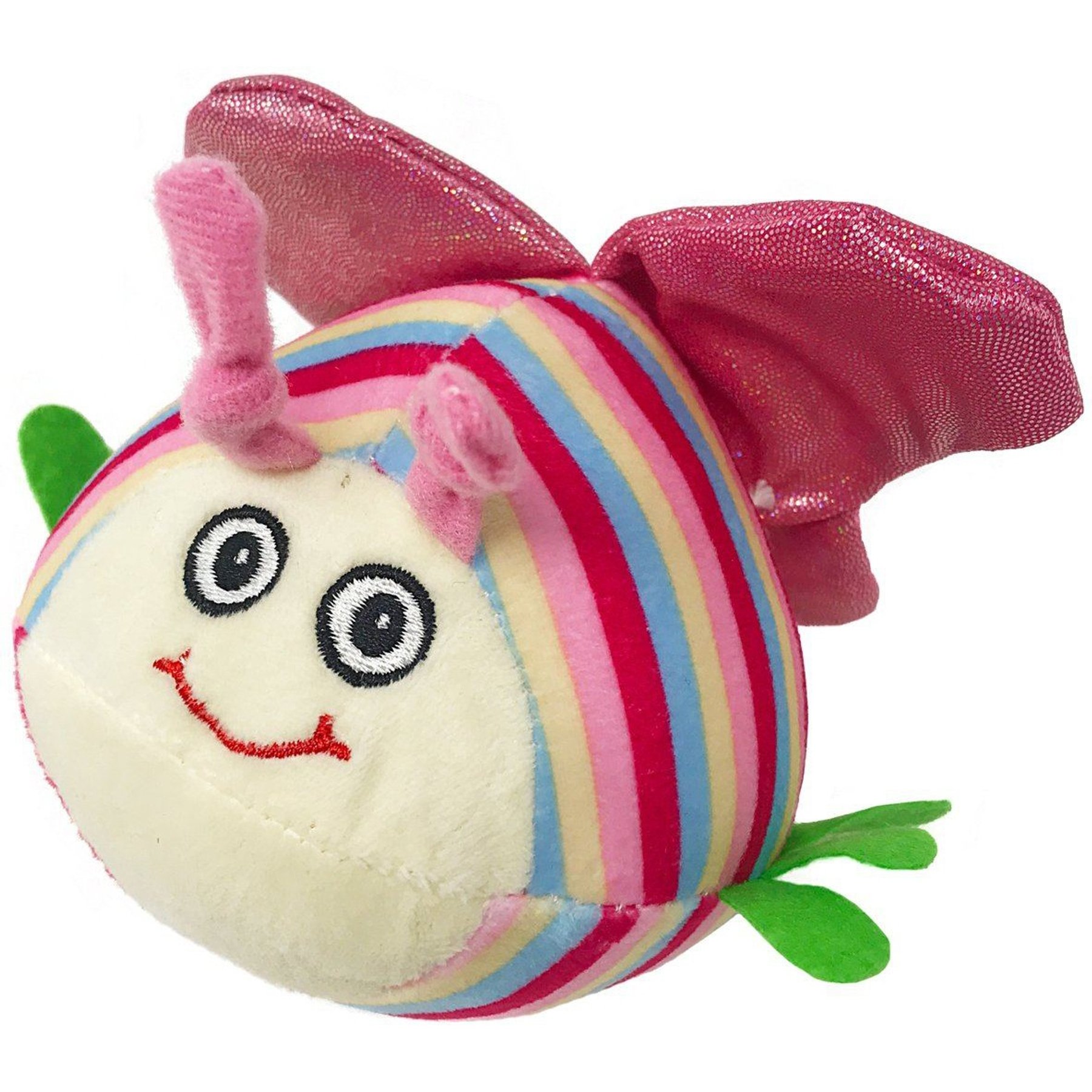 Dogline Bee Squeaky Dog Toy, 6-in