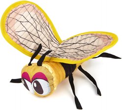 Dogline Bee Squeaky Dog Toy, 9-in