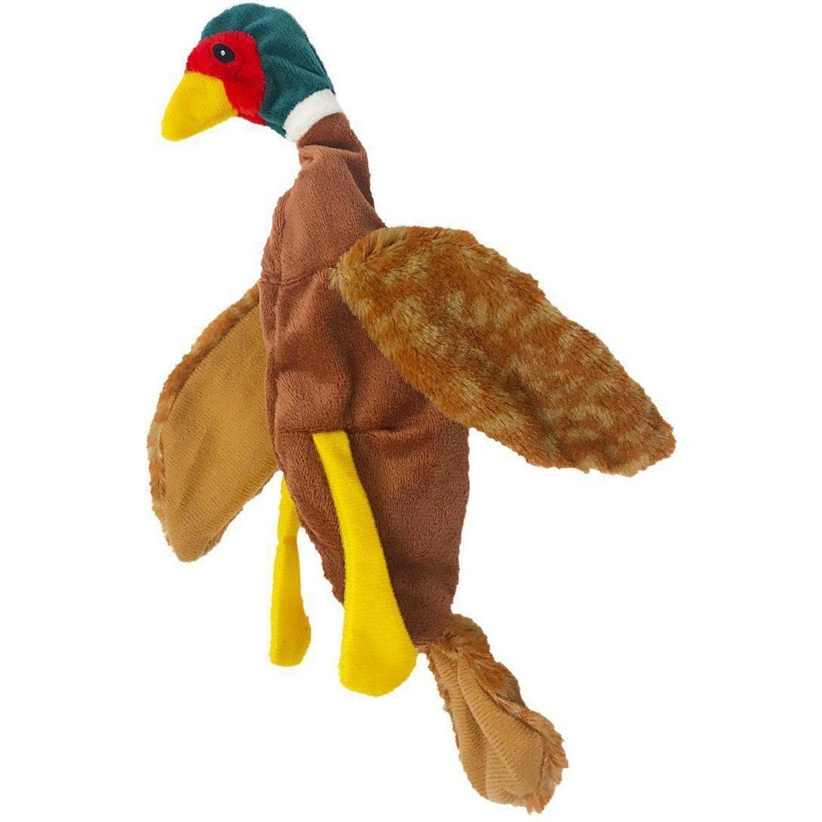 Dogline Chicken Squeaky Dog Toy, 11-in