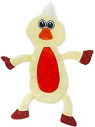 Dogline Duckling Squeaky Dog Toy, 12-in