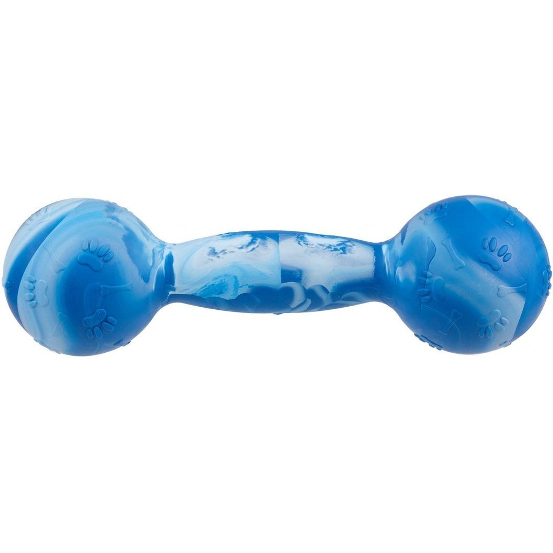 Dogline Dumbbell Dog Water Toy, Blue, 5.5-in