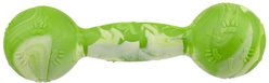 Dogline Dumbbell Dog Water Toy, Green, 5.5-in