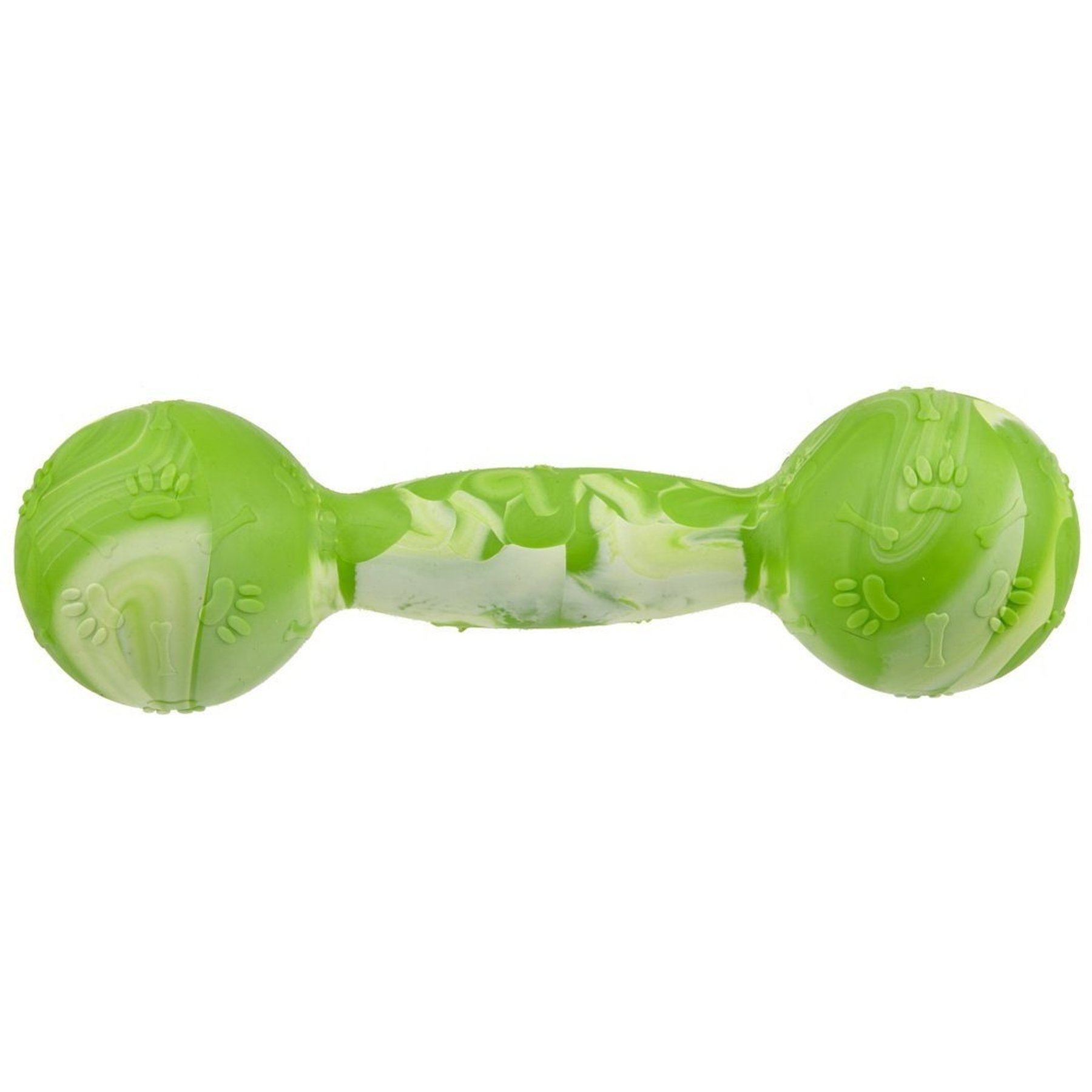 Dogline Dumbbell Dog Water Toy, Green, 5.5-in