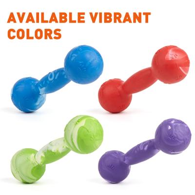 Show full view: Dogline Dumbbell Dog Water Toy, Green, 7.5-in slide 4 of 8