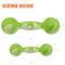 Show in main carousel: Dogline Dumbbell Dog Water Toy, Green, 7.5-in slide 2 of 8