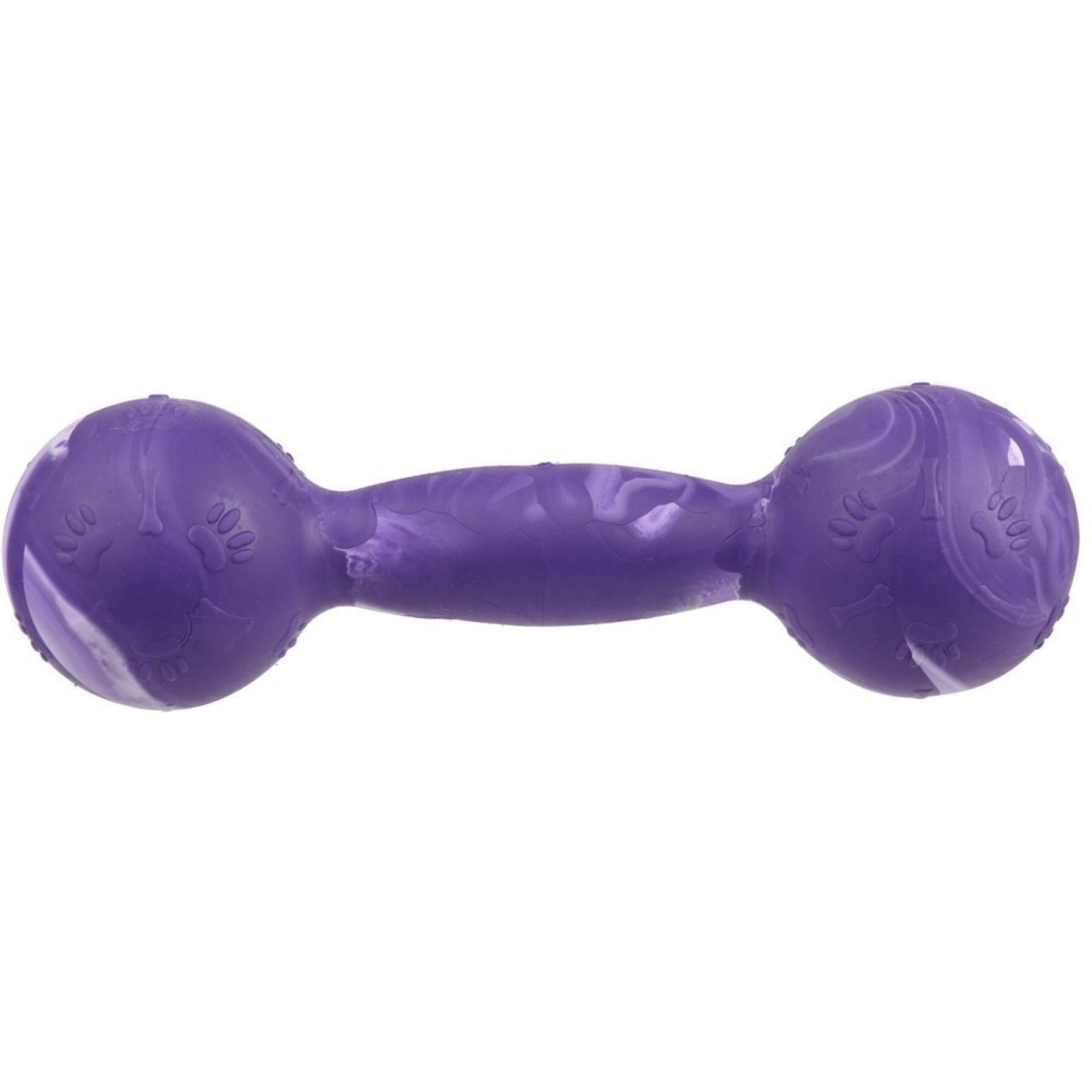 Dogline Dumbbell Dog Water Toy, Purple, 5.5-in