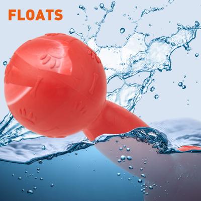 Show full view: Dogline Dumbbell Dog Water Toy, Red, 7.5-in slide 5 of 8