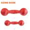 Show in main carousel: Dogline Dumbbell Dog Water Toy, Red, 7.5-in slide 2 of 8