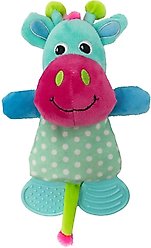 Dogline Giraffe Squeaky Dog Toy, 10-in