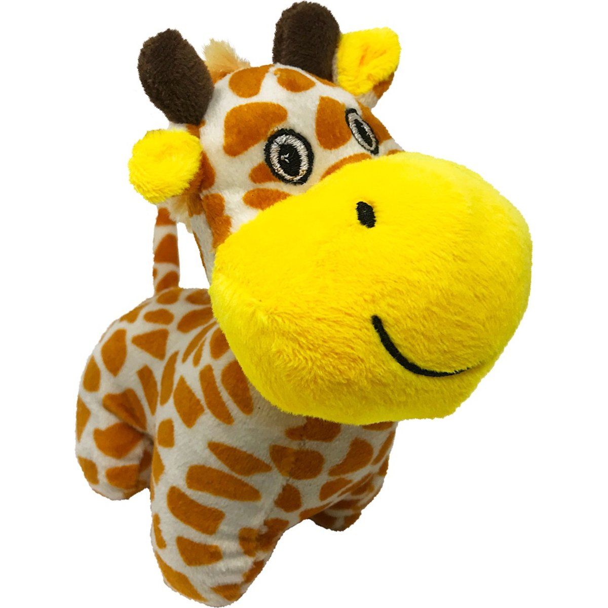 Dogline Giraffe Squeaky Dog Toy, 6-in