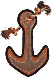 Dogline Nature Anchor Squeaky Dog Toy, 13-in