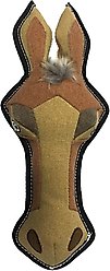 Dogline Nature Donkey Squeaky Dog Toy, 13-in