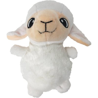 Dogline Dogline Sheep Squeaky Dog Toy, 6-in