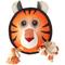 Show in main carousel: Dogline Squeak & Rope Round Tiger Squeaky Dog Toy, 8-in slide 1 of 2