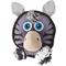 Show in main carousel: Dogline Squeak & Rope Round Zebra Squeaky Dog Toy, 8-in slide 1 of 1