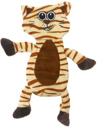 Dogline Tiger Squeaky Dog Toy, 12-in