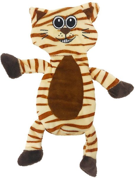 Show full view: Dogline Tiger Squeaky Dog Toy, 12-in slide 1 of 2