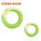 Show in main carousel: Dogline Tire Dog Water Toy, Green, 6-in slide 3 of 9