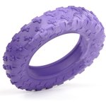 allforpaws My T-Rex Active Claw Dino Dog Chew Toy, Multicolor, 3.1 x 3.1 x 4-in