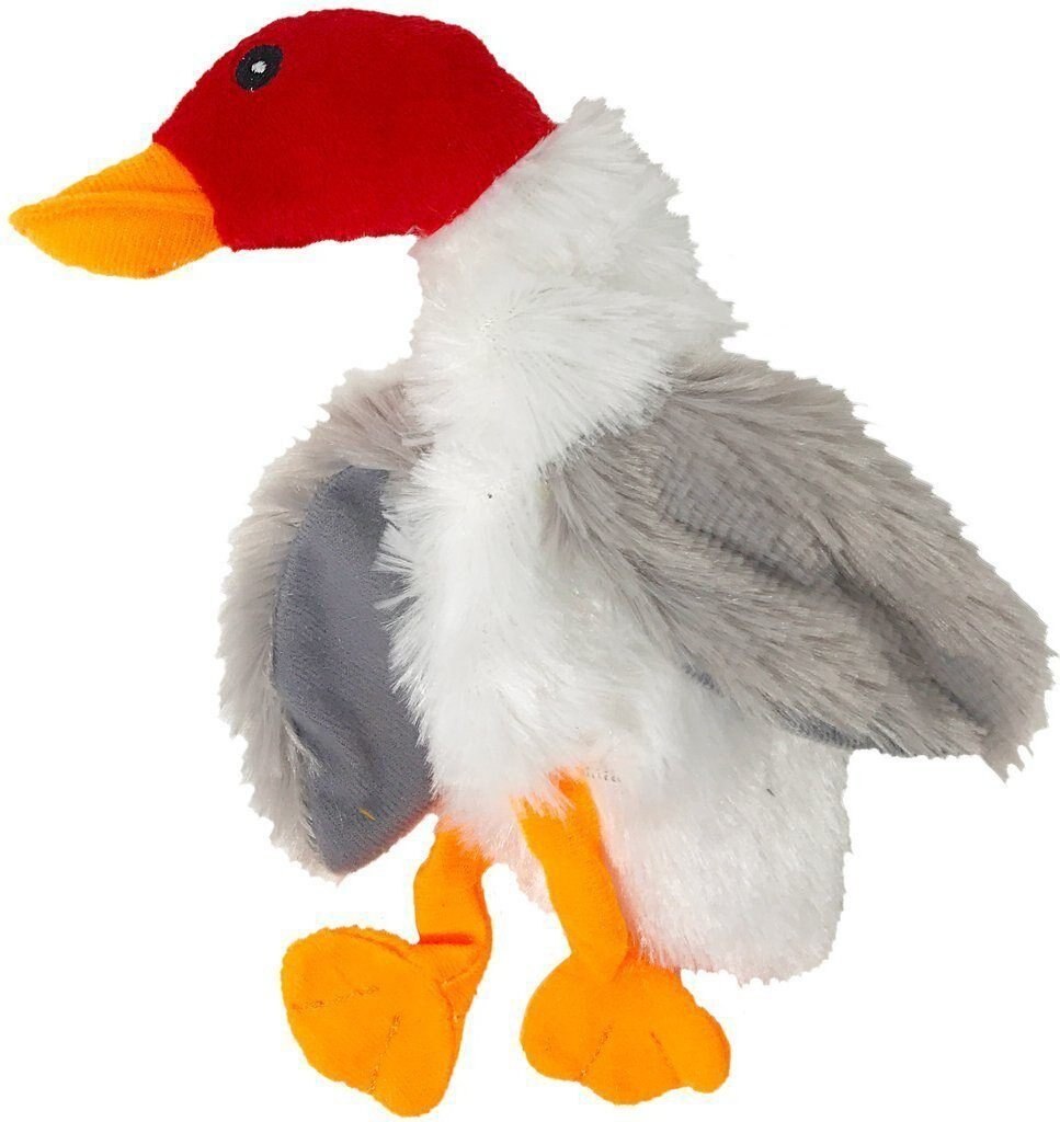 Patchwork Pet White Paw Duo Dog Toy, 9-in